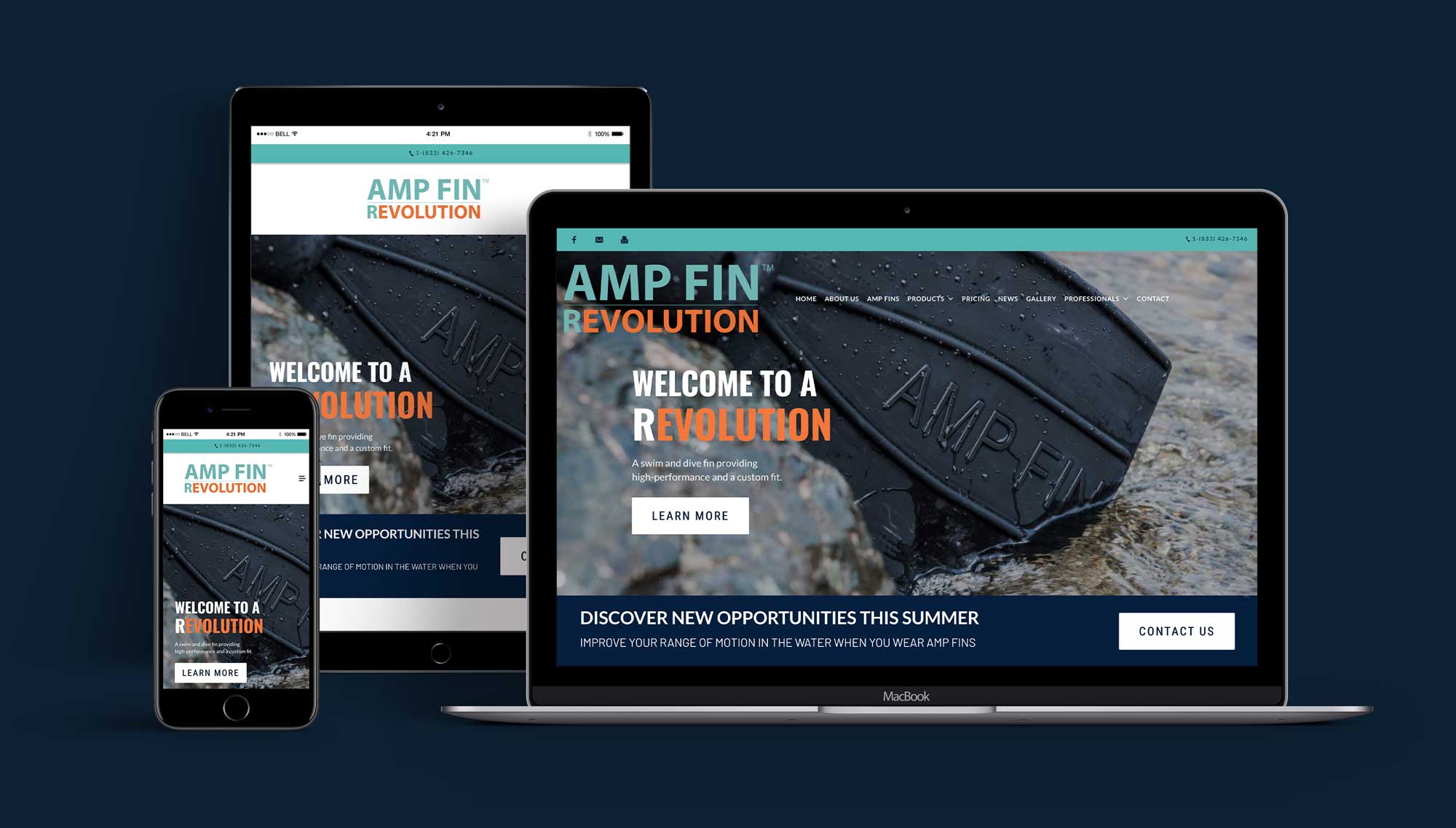 amp fin revolution townsquare interactive website